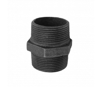 Ниппель чугунный прямой Ду 32 (Россия) Ниппель чугунный прямой Ду 32 (Россия)