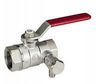 Кран шаровой ITAP со спускным клапаном Ду15