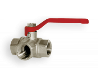 Кран шаровой STI трехходовой Ду15