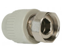 Муфта комбинированная с накидной гайкой PPR-C Ду20х1" (ВР)