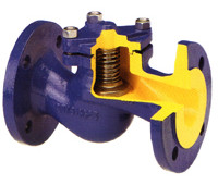 Клапан чугунный подъемный фланцевый Ду25